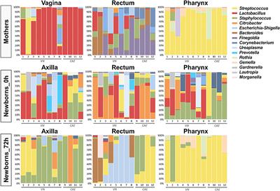 Early Bacterial Colonization and Antibiotic Resistance Gene Acquisition in Newborns